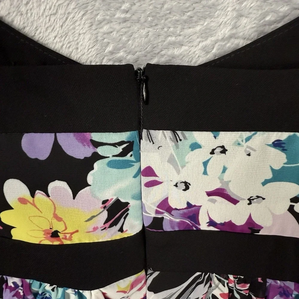 Connected Apparel Vtg Women's Dress 8 Babydoll Floral Y2K Cottagecore Fairy - Picture 6 of 7